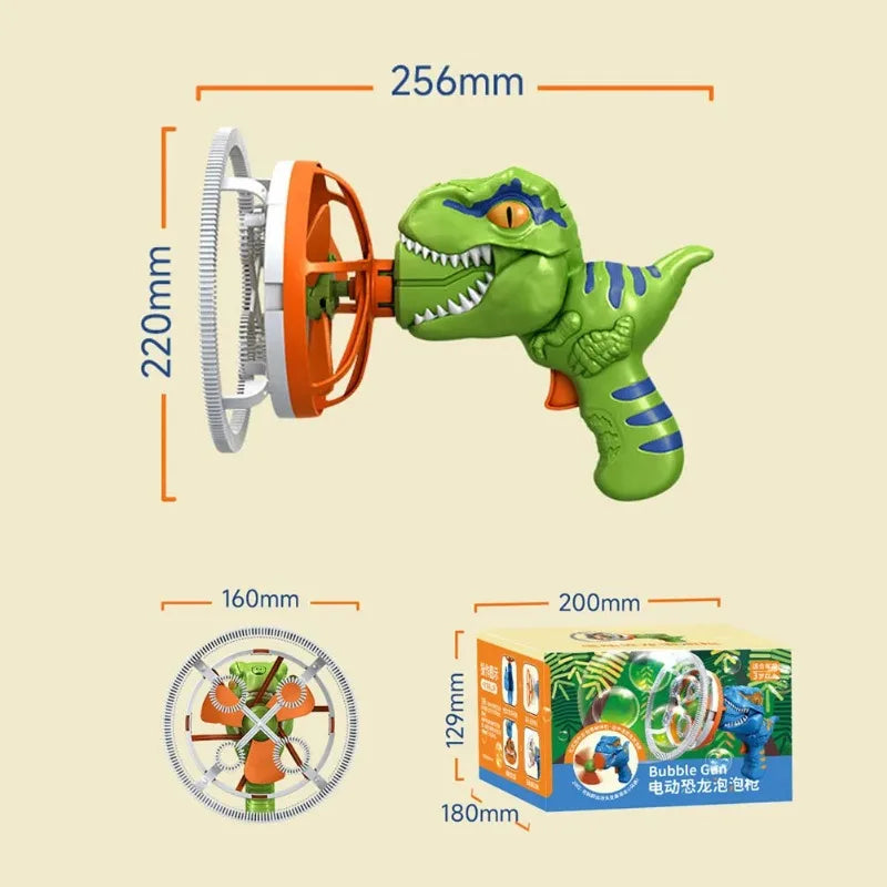 Brinquedo Dinossauro de Fazer Bolhas Gigantes